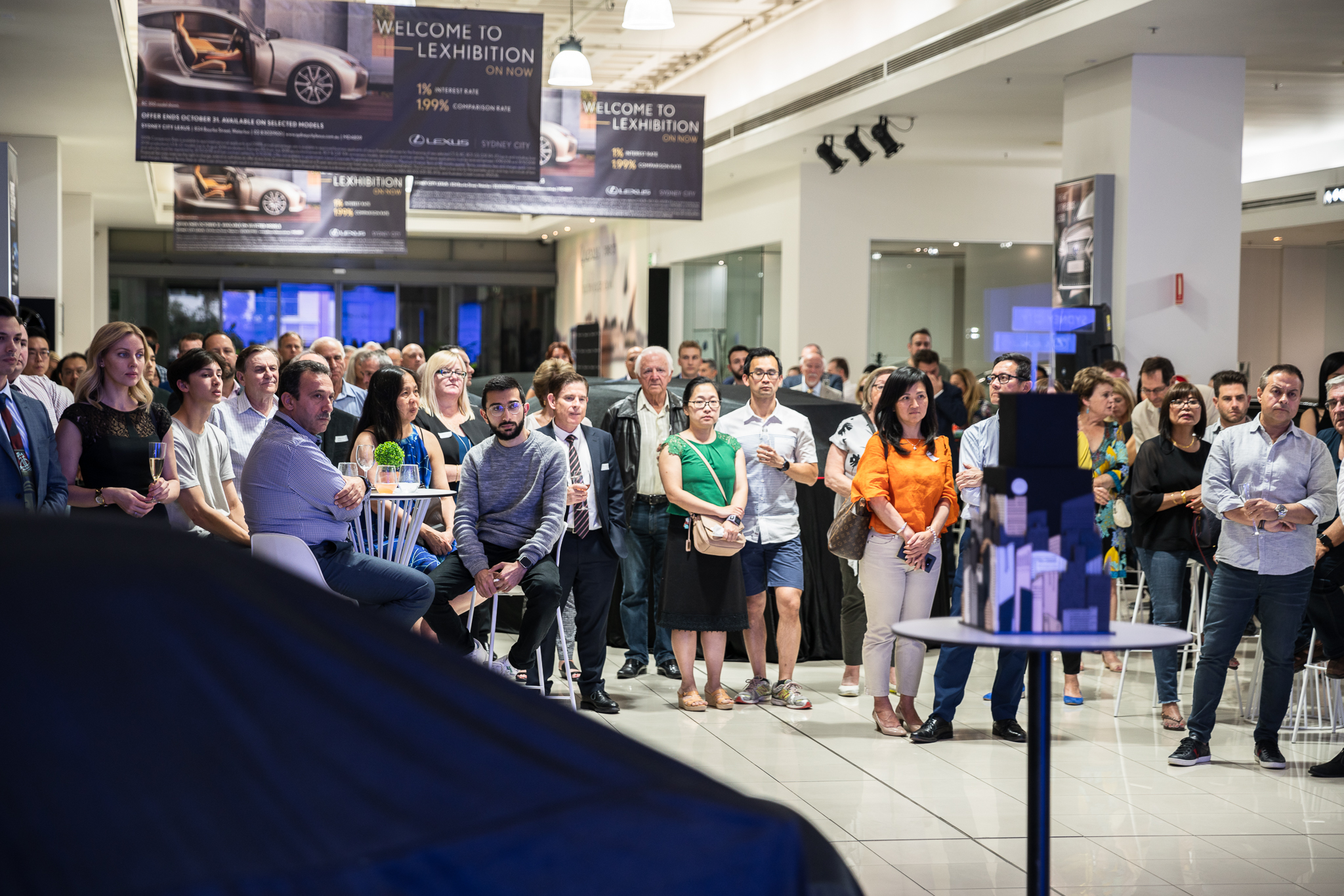 Launch Photo -crowd