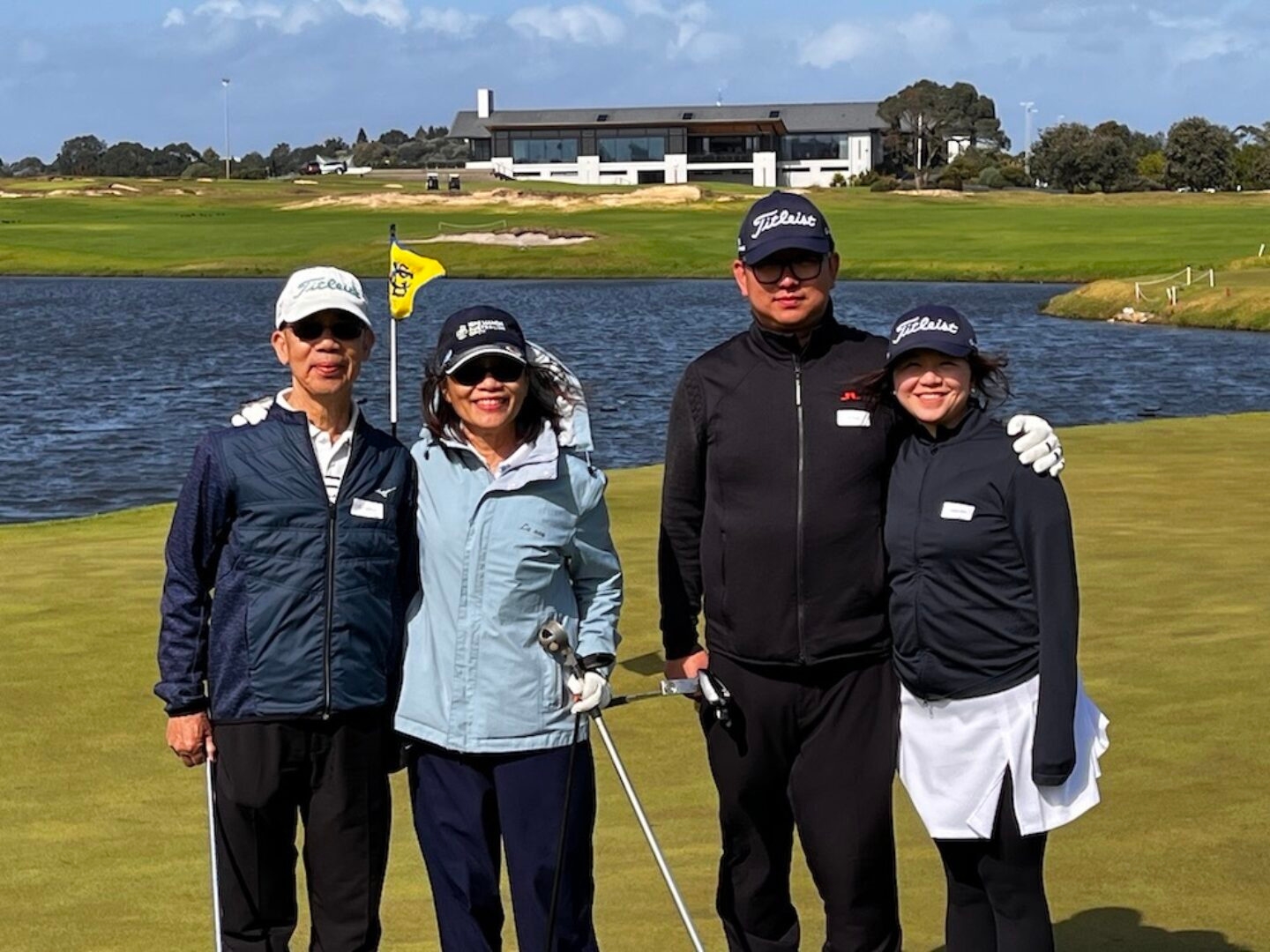 Golfers on Lexus Golf Day 3