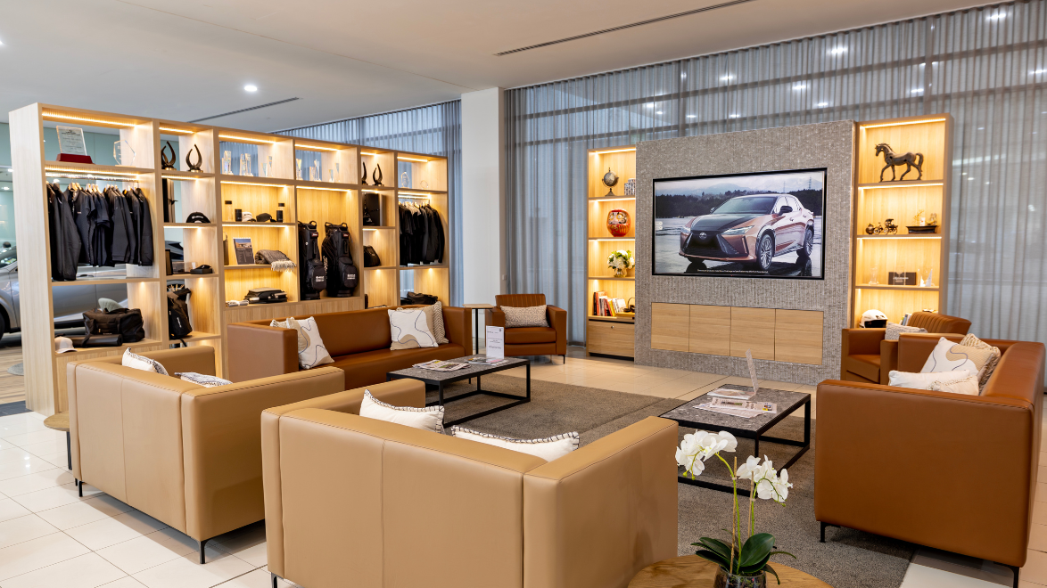 New Lexus Waterloo Showroom