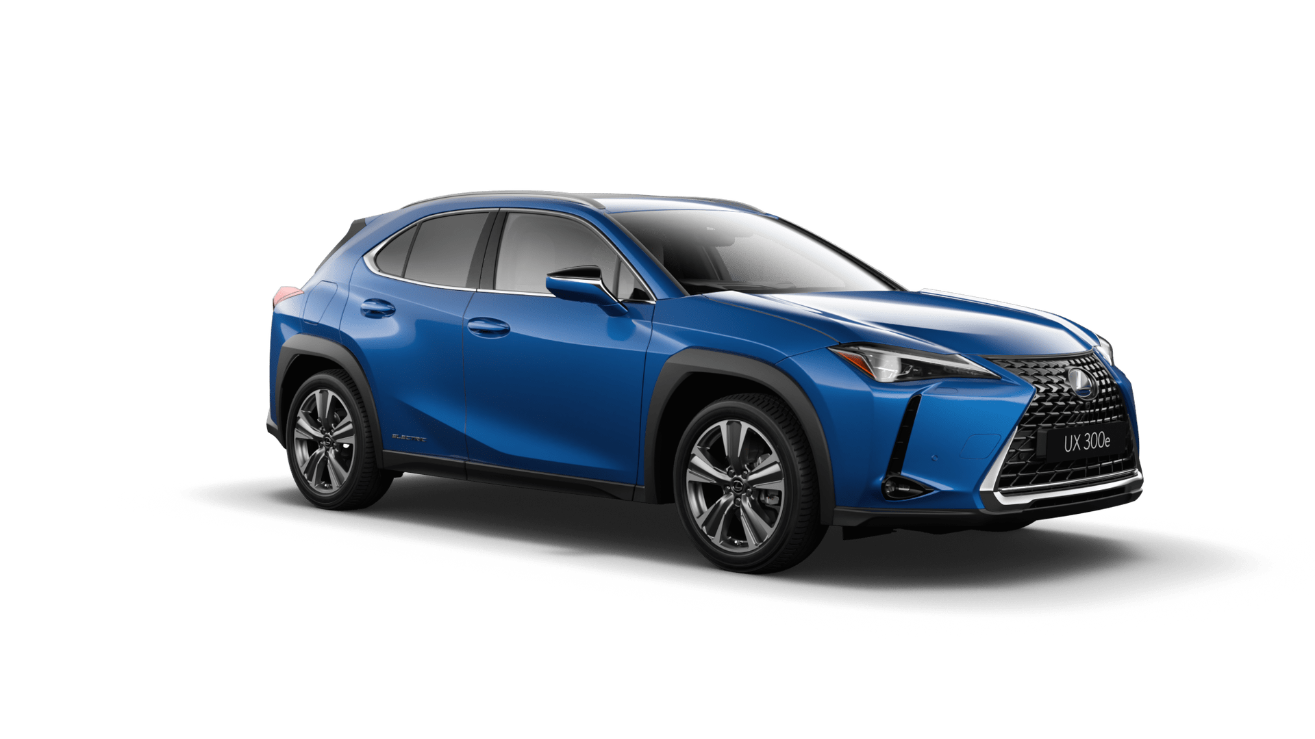 Front of blue 2021 UX 300e