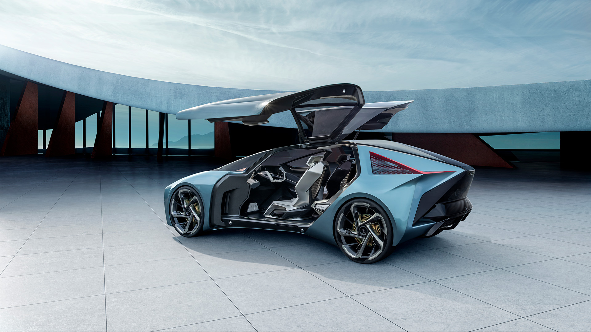 Concept vehicle shown. Not available for purchase.