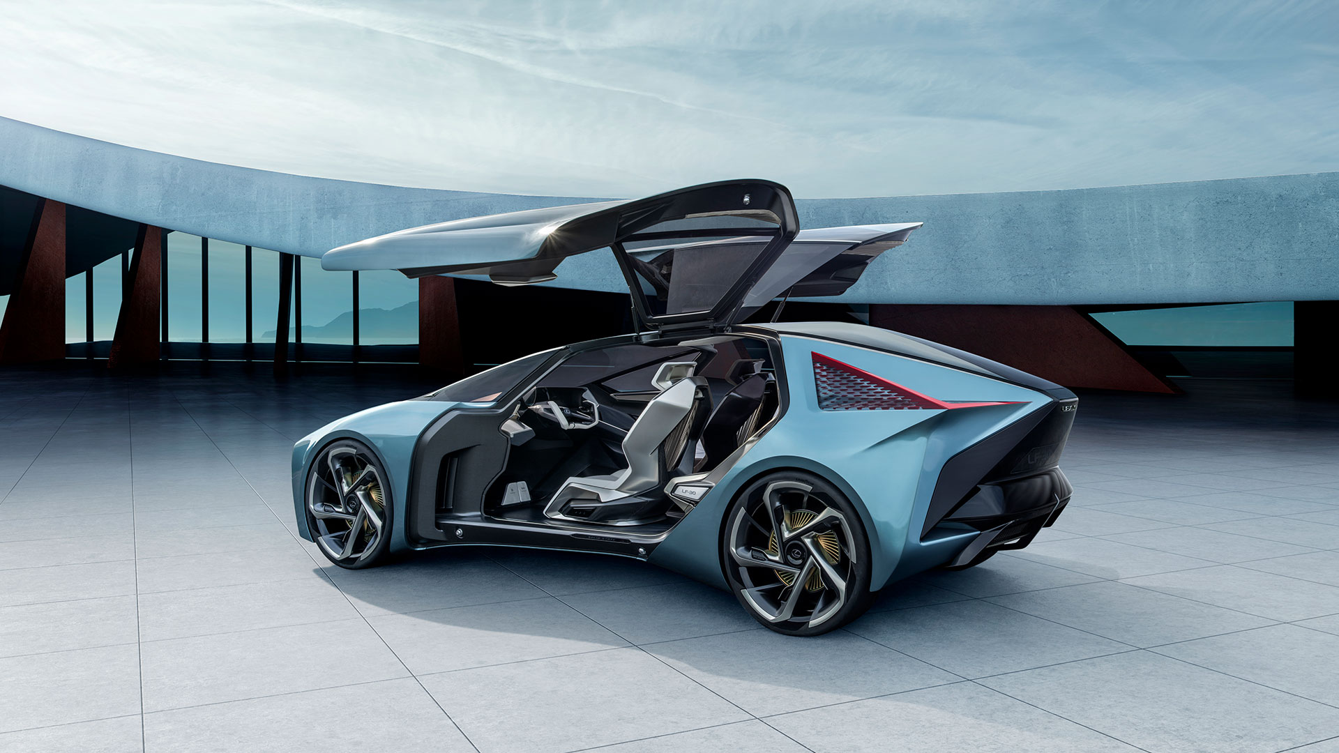 The Lexus LF-30 Electrified Concept.