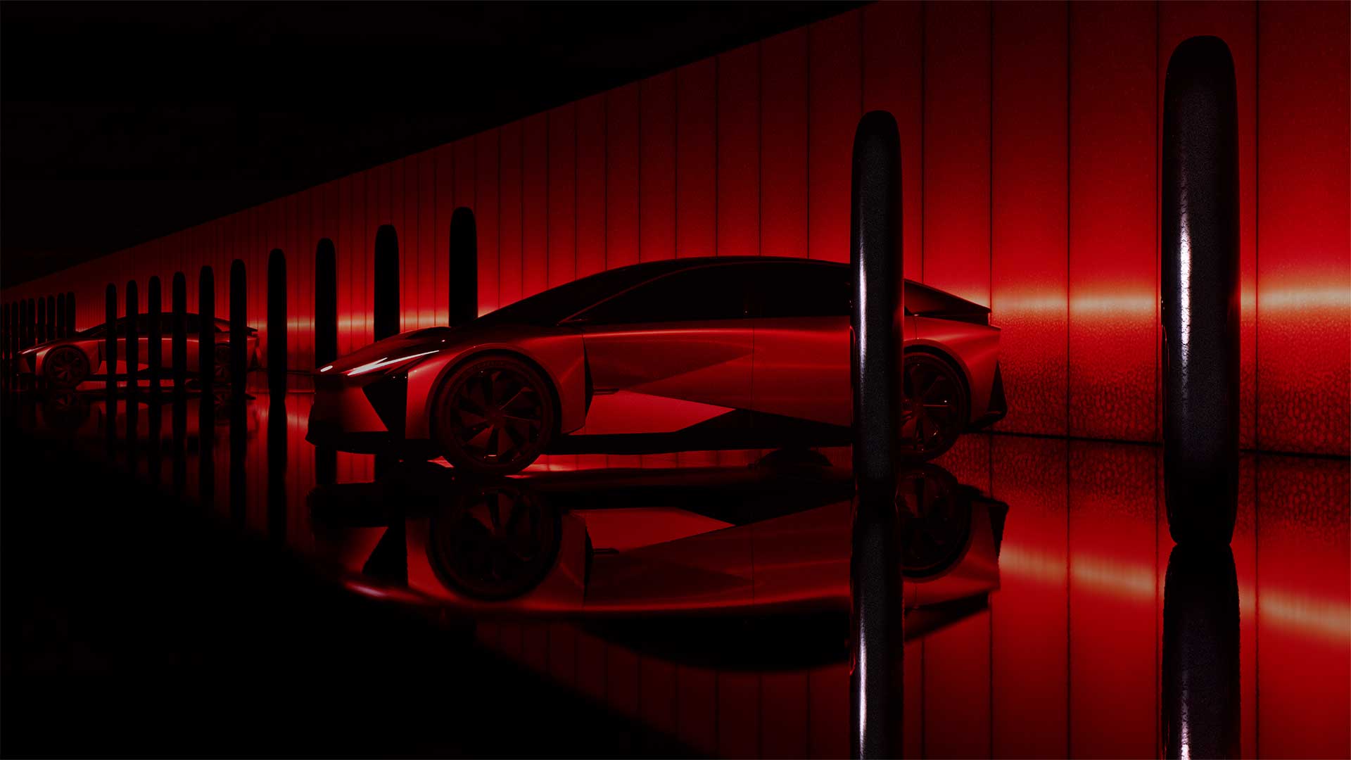 BEYOND THE HORIZON by Hideki Yoshimoto. (with Lexus LF-ZC concept model)